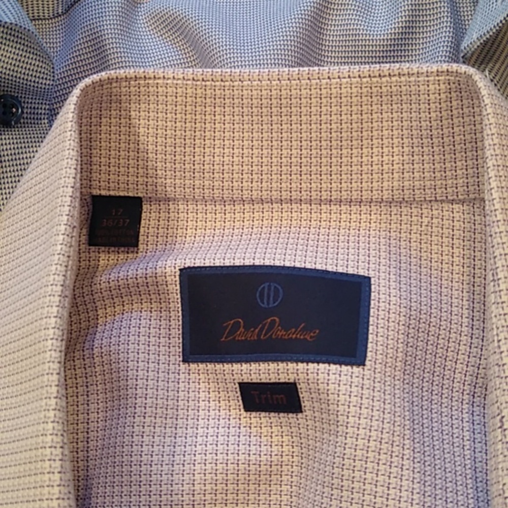David Donahue Dress/Casual shirts.  Unworn